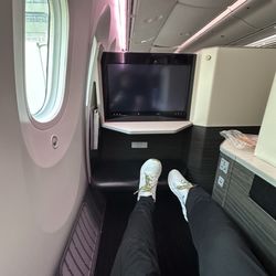Japan Airlines - Nice legroom
