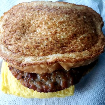 Kum & Go - French toast sausage and egg.  Not bad at all for a gas station. - Gas Stations Near Me - Broken Arrow, Oklahoma