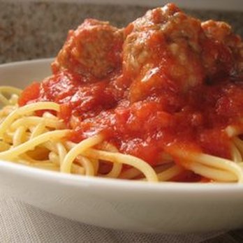 Plus 1 Pizza - Spaghetti and meatball with a fresh homemade meat sauce - Pizza Near Me - Byesville, Ohio Plus 1 Pizza - Spaghetti and meatball with a fresh homemade meat sauce - Pizza Near Me - Byesville, Ohio