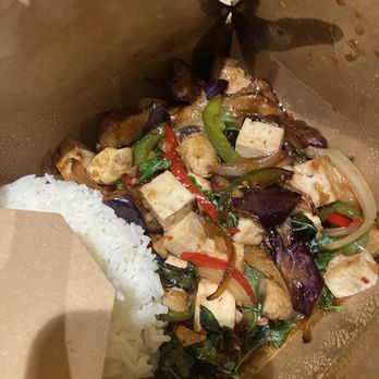Maya Thai Laos Cafe - Spicy eggplant gluten free - Laotian Near Me - Alameda, California Maya Thai Laos Cafe - Spicy eggplant gluten free - Laotian Near Me - Alameda, California