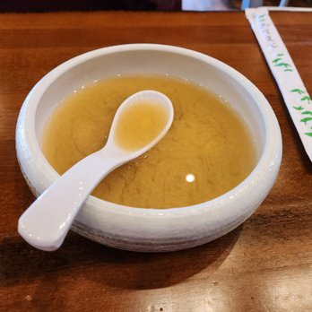 Koi Ramen & Sushi - Miso soup (to be eaten with a spoon) - Ramen Near Me - Grand Junction, Colorado