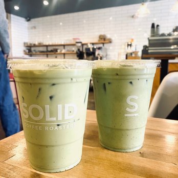 Solid Coffee Roasters - Matcha Latte Tea - Coffee Roasteries Near Me - Artesia, California
