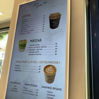 Olive & James Cafe - Melrose - Menu - Coffee & Tea Near Me - Los Angeles, California Olive & James Cafe - Melrose - Menu - Coffee & Tea Near Me - Los Angeles, California
