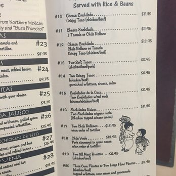 Taqueria Salsa - Paper Menu as of 1/24/17 - Mexican Near Me - Antioch, California Taqueria Salsa - Paper Menu as of 1/24/17 - Mexican Near Me - Antioch, California