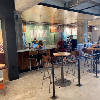 Top Out Cafe - Taproom with rotating selection of local brews and over 60 different types of canned beer. - Coffee & Tea Near Me - Indianapolis, Indiana