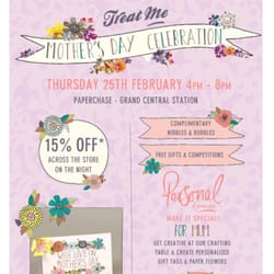 Paperchase - Today's special event at paperchase