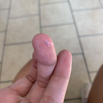 Village Nails and Spa - Gel which was UV'd onto my finger. - Nail Salons Near Me - Nashville, Tennessee Village Nails and Spa - Gel which was UV'd onto my finger. - Nail Salons Near Me - Nashville, Tennessee