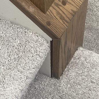 Drees Custom Homes Office and Design Center - Stairwell post coming apart. - Home Developers Near Me - Austin, Texas