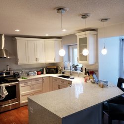 D-man Electric - Kitchen pendants - after, including fishing in a third location between the two pre-existing locations.