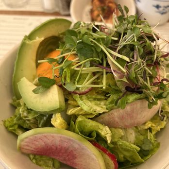 Jack's Wife Freda - House Salad - radish, avocado, tarragon vinaigrette - Mediterranean Near Me - New York, New York Jack's Wife Freda - House Salad - radish, avocado, tarragon vinaigrette - Mediterranean Near Me - New York, New York