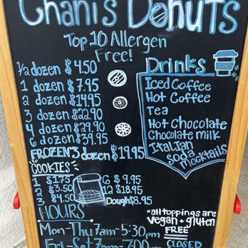 Chani's Donuts - May 2025 menu - Donuts Near Me - San Diego, California Chani's Donuts - May 2025 menu - Donuts Near Me - San Diego, California