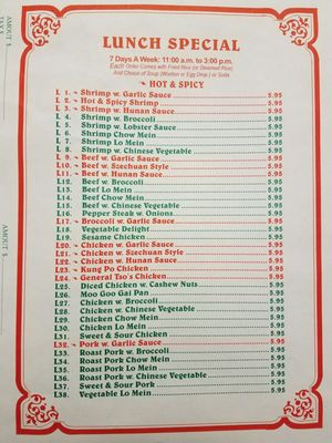 Menu photo 6 New China Restaurant Lynchburg, VA