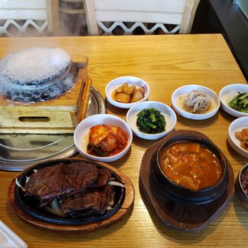 Choi's Garden - Lunch special (as I call it. Feast for 1); kalbi, spicy soup, healthy rice, banchan. - Korean Near Me - Honolulu, Hawaii Choi's Garden - Lunch special (as I call it. Feast for 1); kalbi, spicy soup, healthy rice, banchan. - Korean Near Me - Honolulu, Hawaii