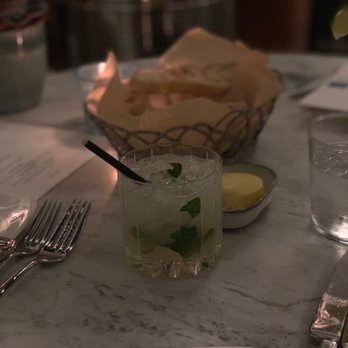 1 Pico - Jade in the Shade drink - New American Near Me - Santa Monica, California