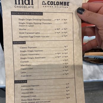Indi Chocolate - Menu - Chocolatiers & Shops Near Me - Seattle, Washington