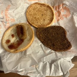 This was a "rodeo chicken burger" This was a "rodeo chicken burger"