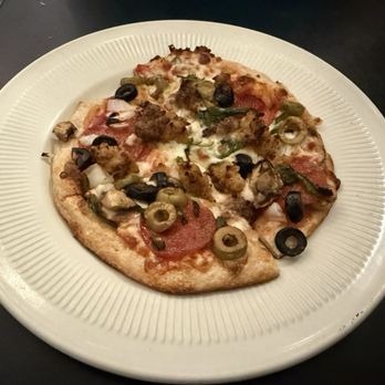 The Pizza Shoppe - Mini Supreme Pizza - Pizza Near Me - Metairie, Louisiana The Pizza Shoppe - Mini Supreme Pizza - Pizza Near Me - Metairie, Louisiana