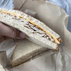 GreenSprings Market & Deli - Turkey and cheese on white, simple sandwich but fresh and delicious!