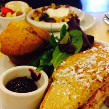 First Watch - French toast monte cristo and Parma hash... Both delicious. - Cafes Near Me - Jacksonville, Florida