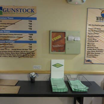 Gunstock Mountain Resort - Gunstock in the fall for zipline tour - waiver signing 10/2014 - Ski Resorts Near Me - Gilford, New Hampshire