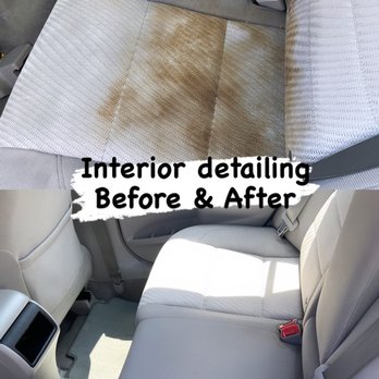 Tinker Auto Detailing & Window Tinting - Interior shampoo on fabric seats before and after - Auto Detailing Near Me - Yonkers, New York Tinker Auto Detailing & Window Tinting - Interior shampoo on fabric seats before and after - Auto Detailing Near Me - Yonkers, New York