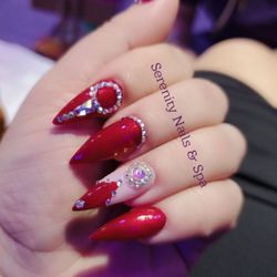 Serenity Nails & Spa - Dip powder and Swarovski nails