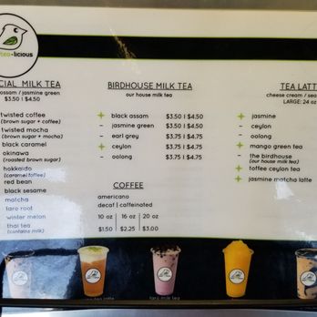 BobaTeaLicious - Menu - Bubble Tea Near Me - Las Vegas, Nevada