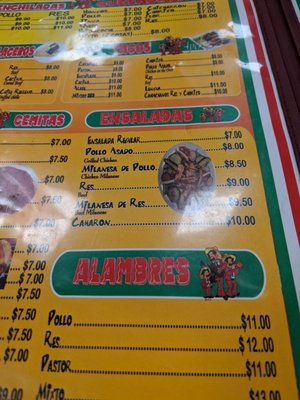 Menu photo 1 San Isidro Roselle, NJ Menu photo 1 San Isidro Roselle, NJ