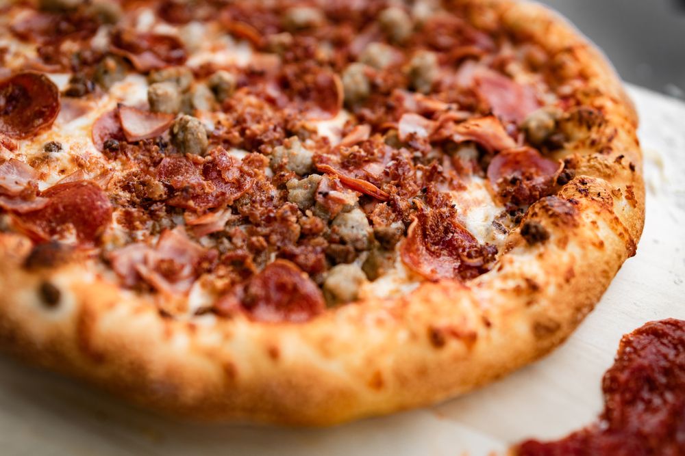 Food from Holy Pie Pizzeria