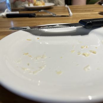 Cheddar's Scratch Kitchen - Done with croissant...or is there some honey butter drizzle that I missed???!!!!!!! - American Near Me - Avon, Indiana