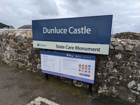 Dunluce Castle by null