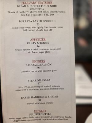 Menu photo 4 Sweetheart Inn Methuen, MA