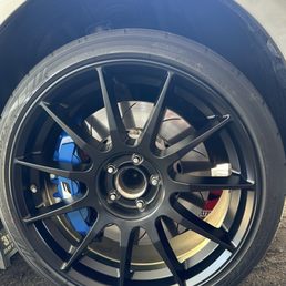 fixed rim and color matched fixed rim and color matched