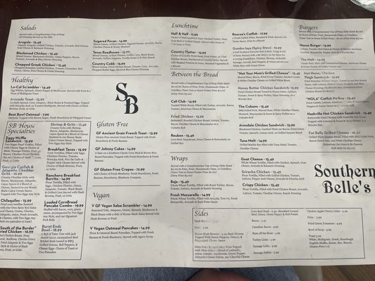 Menu photo 3 Southern Belle's Plainfield, IL