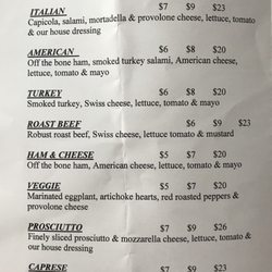 Rachel's Cafe & Deli - Menu 2 of 4