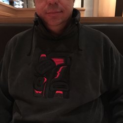Gallery Indigena - Frank sporting his new warm sweatshirt