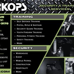 Zirkops Security and Training - Zirkops Services