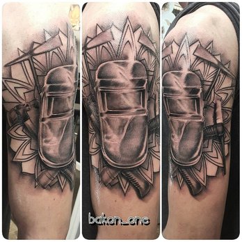 Restless Valley Ink - Done by Joey aka bakon - Tattoo Near Me - Merced, California