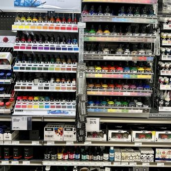 Blick Art Materials - Assorted bottles of ink. - Framing Near Me - San Jose, California