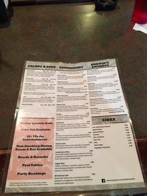 Menu photo 2 Daddio's Grille Richmond, VA