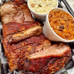 Ribs & Brisket (TWO Meat Plate)