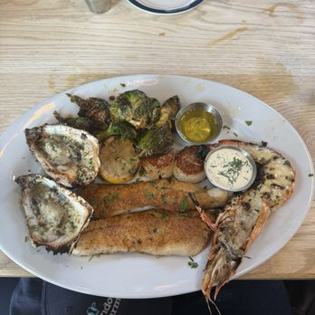 Lure Fish House - Coastal Grill Platter - Seafood Near Me - Porter Ranch, California Lure Fish House - Coastal Grill Platter - Seafood Near Me - Porter Ranch, California