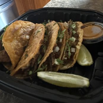 Bravis - Close up view of the Birria Tacos - Mexican Near Me - Shakopee, Minnesota