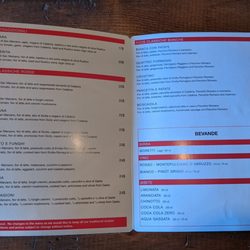 Pizzeria Rustico - Menu
