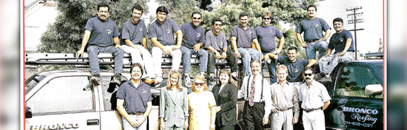 Slide of Bronco Roofing