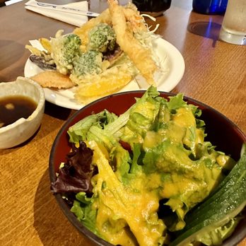 Sushi Maeda - salad and tempura - Sushi Bars Near Me - Burlington, Vermont Sushi Maeda - salad and tempura - Sushi Bars Near Me - Burlington, Vermont