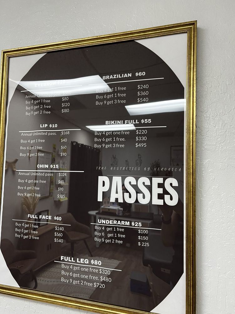 True Aesthetics by Veronica Logo