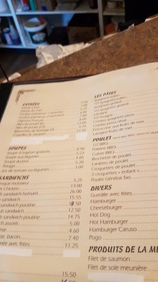 Menu photo 1 Le Quevillon St-Siméon, QC