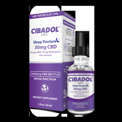 CBD Boutique - CIBADOL ZERO - BS - TINCTURE - MINT - 30MG 30ML - 900MG