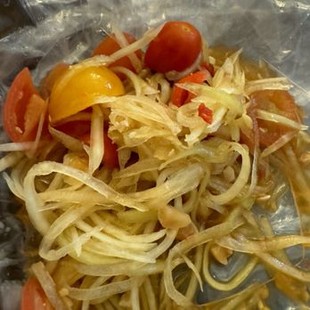 Zaap Kitchen Lao & Thai Street Eats - Mango salad Thai style- good flavor - Thai Near Me - Irving, Texas Zaap Kitchen Lao & Thai Street Eats - Mango salad Thai style- good flavor - Thai Near Me - Irving, Texas